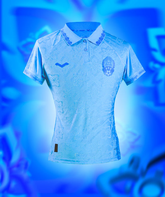 Maillot officiel du Cambodge 2024/2025 - Bleu ciel (Femme - Player)