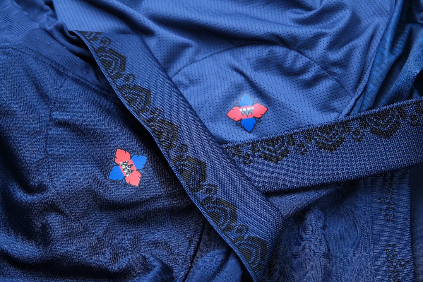 Maillot officiel du Cambodge 2024/2025 - Bleu Navy Domicile (Homme - Fan)