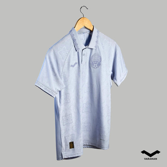 Maillot officiel du Cambodge 2024/2025 - Blanc Gris Extérieur (Homme - Fan)