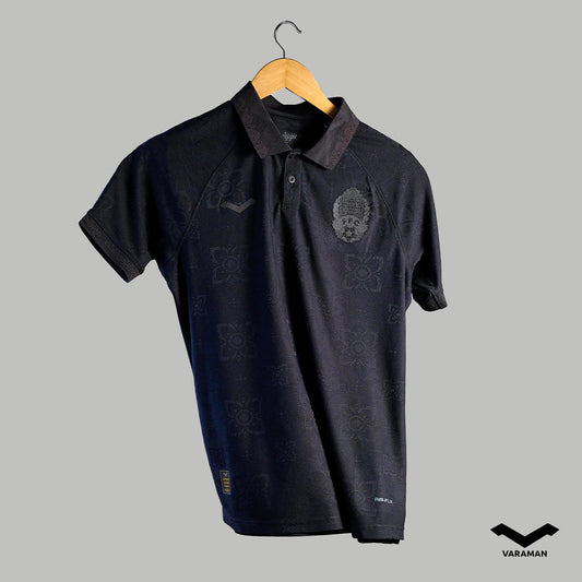 Maillot officiel du Cambodge 2024/2025 - Noir Gardien (Homme - Fan)