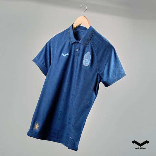 Maillot officiel du Cambodge 2024/2025 - Bleu Navy Domicile (Homme - Fan)