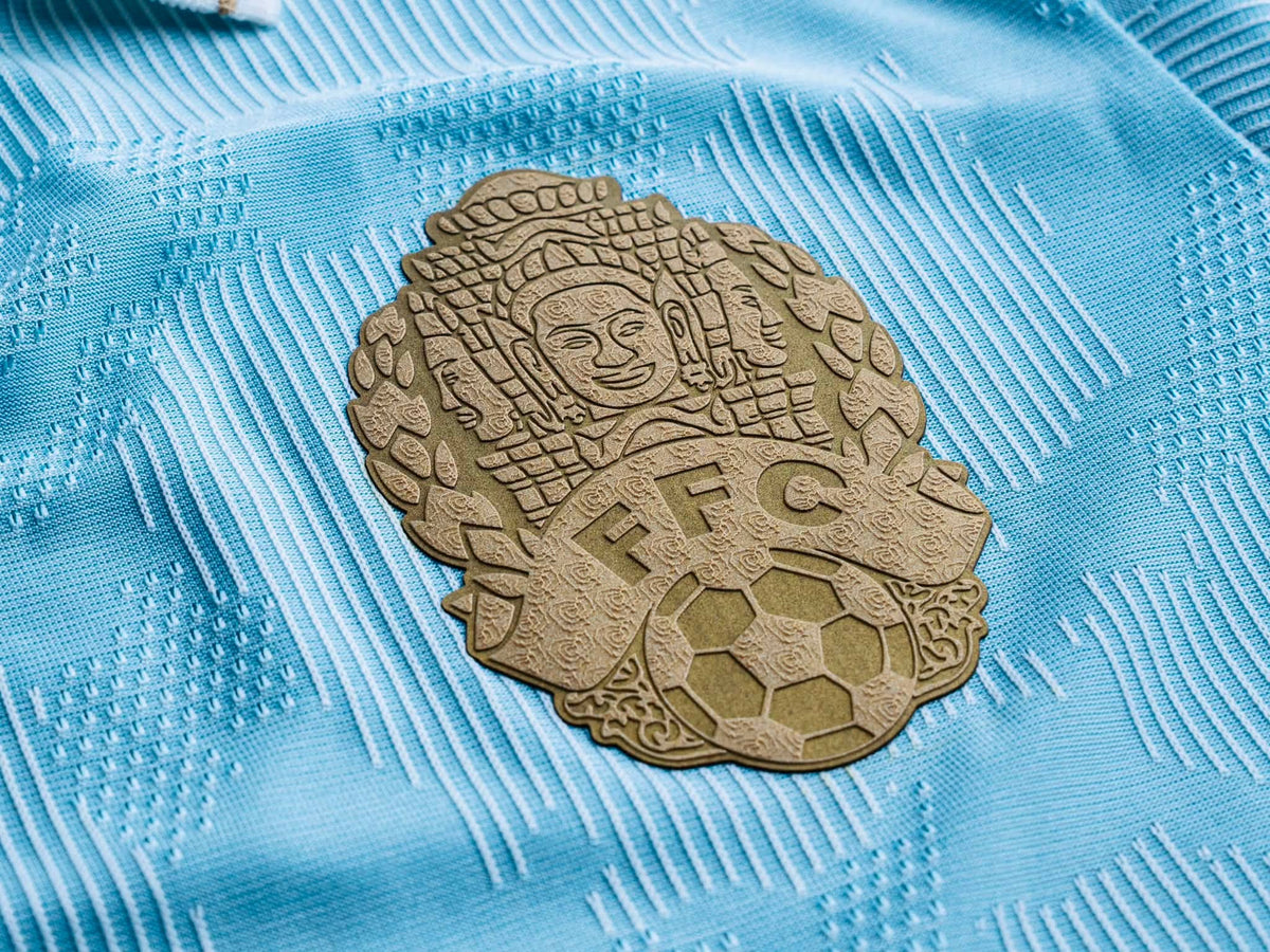 Maillot officiel du Cambodge 2026/2027 - Bleu ciel Gardien (Homme - Player)