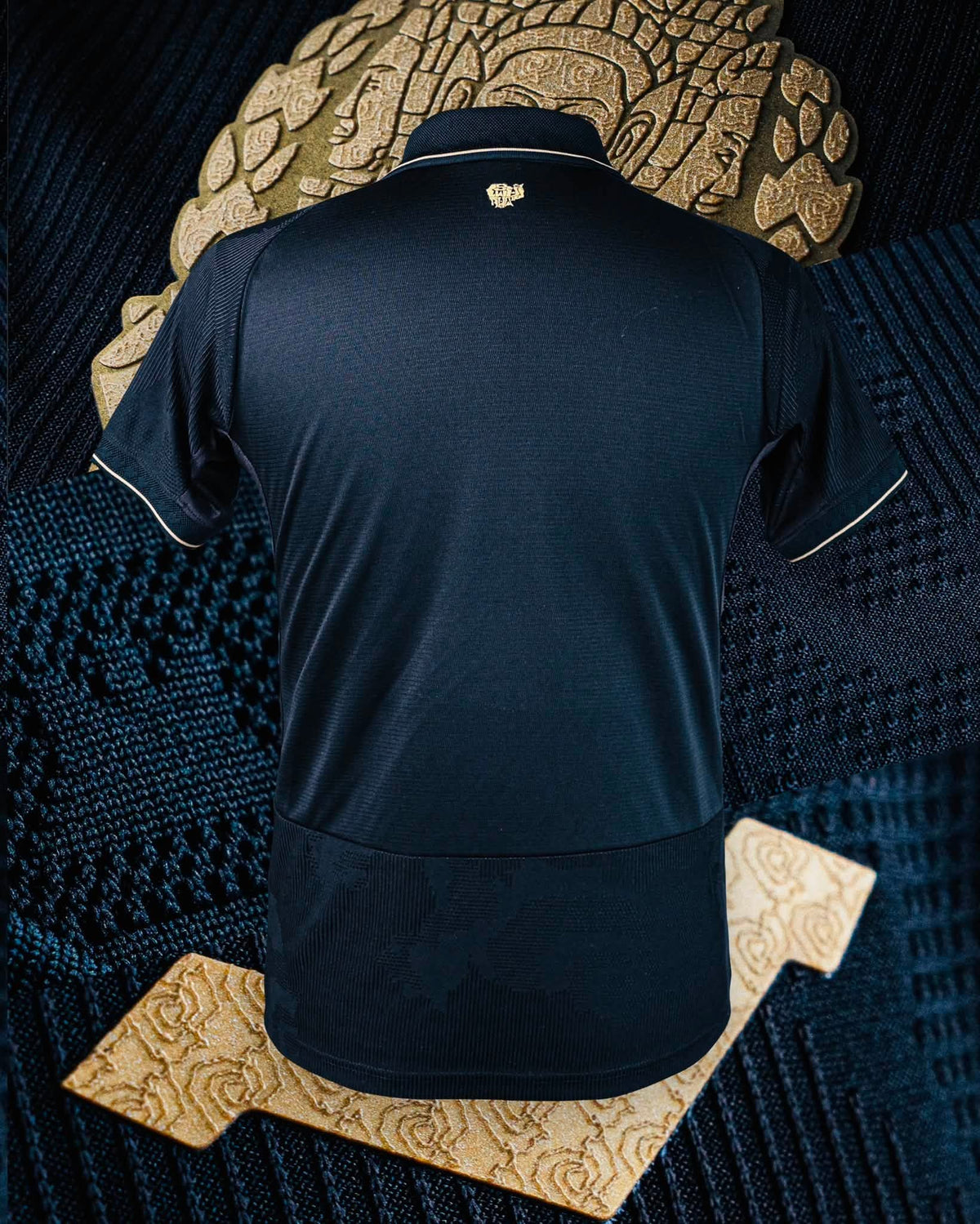 Maillot officiel du Cambodge 2026/2027 - Noir Gardien Extérieur (Homme - Player)