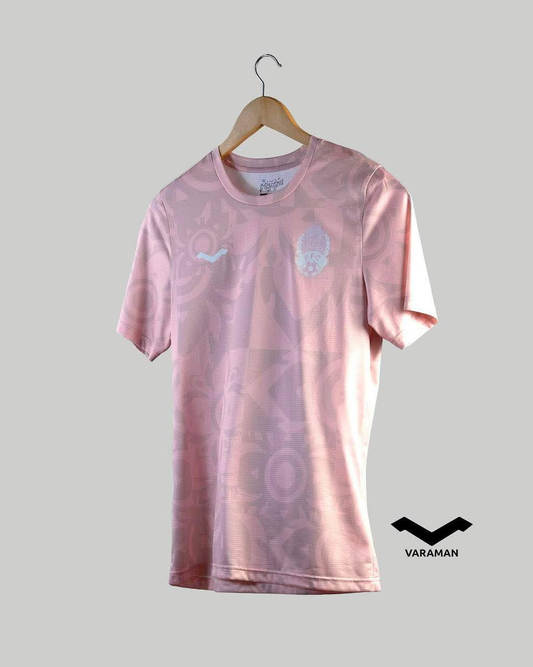 Maillot d'entraînement Equipe nationale de Football du Cambodge 2024/25 - Rose pastel